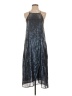 Corey Lynn Calter 100% Polyester Metallic Blue Cocktail Dress Size S - photo 1