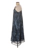 Corey Lynn Calter 100% Polyester Metallic Blue Cocktail Dress Size S - photo 5