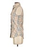 Burberry 100% Cotton Tan Vintage button down Size XS - photo 5
