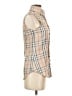 Burberry 100% Cotton Tan Vintage button down Size XS - photo 4