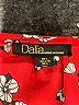dalia 100% Polyester Red 3/4 Sleeve Blouse Size L - photo 7