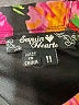 Sequin Hearts Floral Black Cocktail Dress Size 11 - photo 7