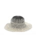 Calvin Klein 100% Paper Gray Sun Hat One size - photo 1