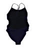 TYR Solid Blue One Piece Swimsuit Size L (estimated) - photo 2