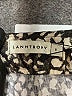 Lanhtropy 100% Linen Animal Print Silver Linen Pants Size S - photo 7