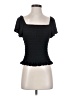 1.State Black Short Sleeve Top Size XS - photo 1