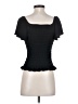 1.State Black Short Sleeve Top Size XS - photo 2