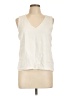 Eri + Ali Ivory Sleeveless Blouse Size L - photo 1