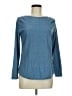 Chico's Blue Sweatshirt Size Med (1) - photo 1
