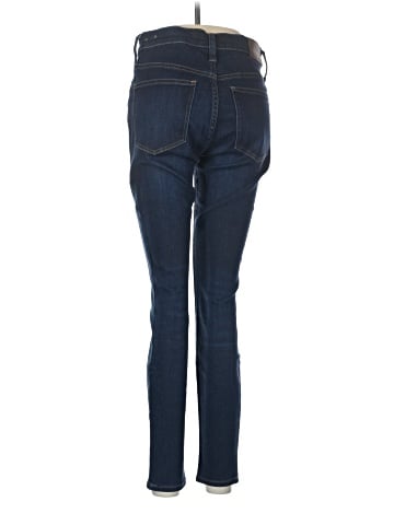 Madewell 9" Mid-Rise Skinny Jeans in Larkspur Wash: TENCEL&trade; Denim Edition (view 2)