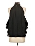 Amanda Uprichard 100% Polyester Black Sleeveless Blouse Size S - photo 2