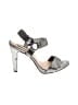 Karl Lagerfeld Paris Metallic Silver Sandals Size 9 1/2 - photo 1