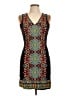 Wow Couture Graphic Teal Cocktail Dress Size L - photo 1