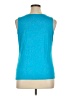 Relativity Teal Sleeveless Blouse Size XL - photo 2