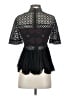 Pinko Black Short Sleeve Blouse Size 2 - photo 2