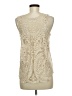 Charlotte Russe Ivory Sleeveless Blouse Size M - photo 2