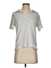 Rag & Bone Stripes Silver Short Sleeve T-Shirt Size S - photo 1