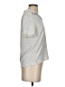 Rag & Bone Stripes Silver Short Sleeve T-Shirt Size S - photo 4