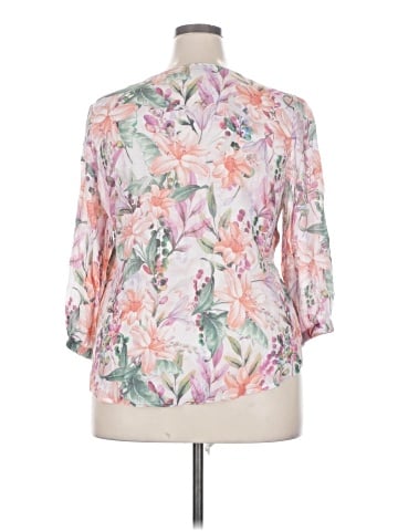 Olivia & Martin 3/4 Sleeve Blouse (view 2)