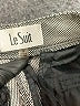 Le Suit 100% Polyester Solid Gray Dress Pants Size 14 - photo 4