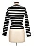 Happily Grey 100% Polyester Black Long Sleeve Top Size L - photo 2