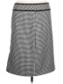Covington Houndstooth Gray Casual Skirt Size 12 - photo 1