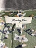 Monday Fun 100% Rayon Floral Green 3/4 Sleeve Blouse Size L - photo 7