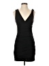 BCBGeneration Solid Black Cocktail Dress Size S - photo 1