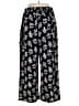 Primark Floral Black Casual Pants Size XL - photo 2