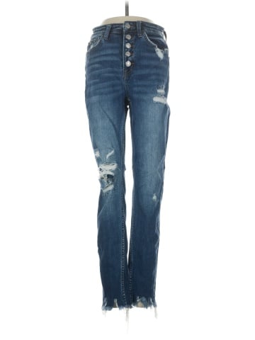 Blue Velvet Jeans (view 1)