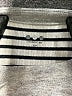 Three Dots Stripes Gray Casual Dress Size XS - photo 7