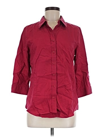 Coldwater Creek 3/4 Sleeve Button-Down Shirt (view 1)