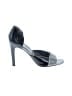 Gucci 100% Leather Gray Black Sandals Size 9 - photo 1