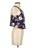 Lotus 100% Polyester Blue Sleeveless Blouse Size S - photo 4