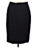 Peter Nygard 100% Wool Solid Black Wool Skirt Size 12 - photo 2
