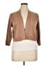 89th & Madison 100% Polyester Tan Cardigan Size XL - photo 1