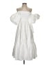 Cara Cara White Casual Dress Size 0 - photo 1