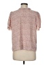Shein 100% Polyester Animal Print Pink Short Sleeve Blouse Size M - photo 2