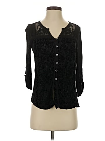 Vintage America Blues 3/4 Sleeve Blouse (view 1)