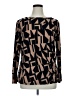 AK Anne Klein Brown Long Sleeve Blouse Size XL - photo 1