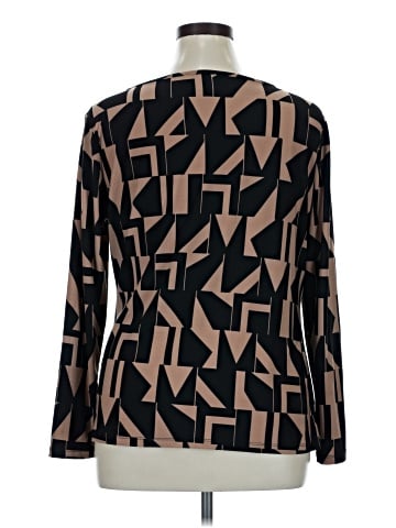 AK Anne Klein Long Sleeve Blouse (view 2)