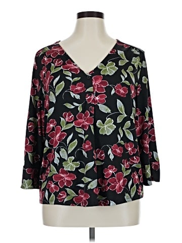 Zac & Rachel 3/4 Sleeve Blouse (view 1)