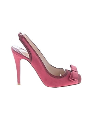 Christian Louboutin Satin Nooka Slingback Heels 100mm (view 1)