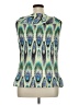 Essentials by Milano Green Sleeveless Blouse Size XL - photo 2