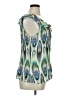 Essentials by Milano Green Sleeveless Blouse Size XL - photo 4