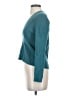 Henri Bendel Teal Long Sleeve Top Size L - photo 5