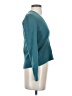 Henri Bendel Teal Long Sleeve Top Size L - photo 4