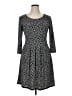 Max Studio Paisley Gray Casual Dress Size XL - photo 1