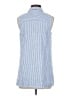J.Jill 100% Linen Stripes Blue Sleeveless Button-Down Shirt Size XS - photo 2