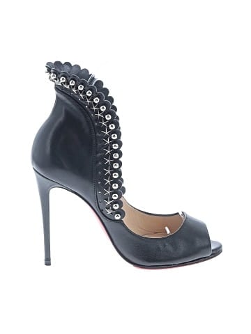 Christian Louboutin Leather Pijonina 100mm Pumps (view 1)